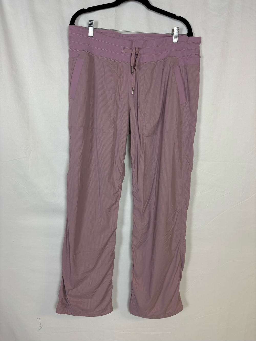 lululemon athletica Dusty Pink Drawcord Wide-Leg Dance Pants - Picture 2 of 7